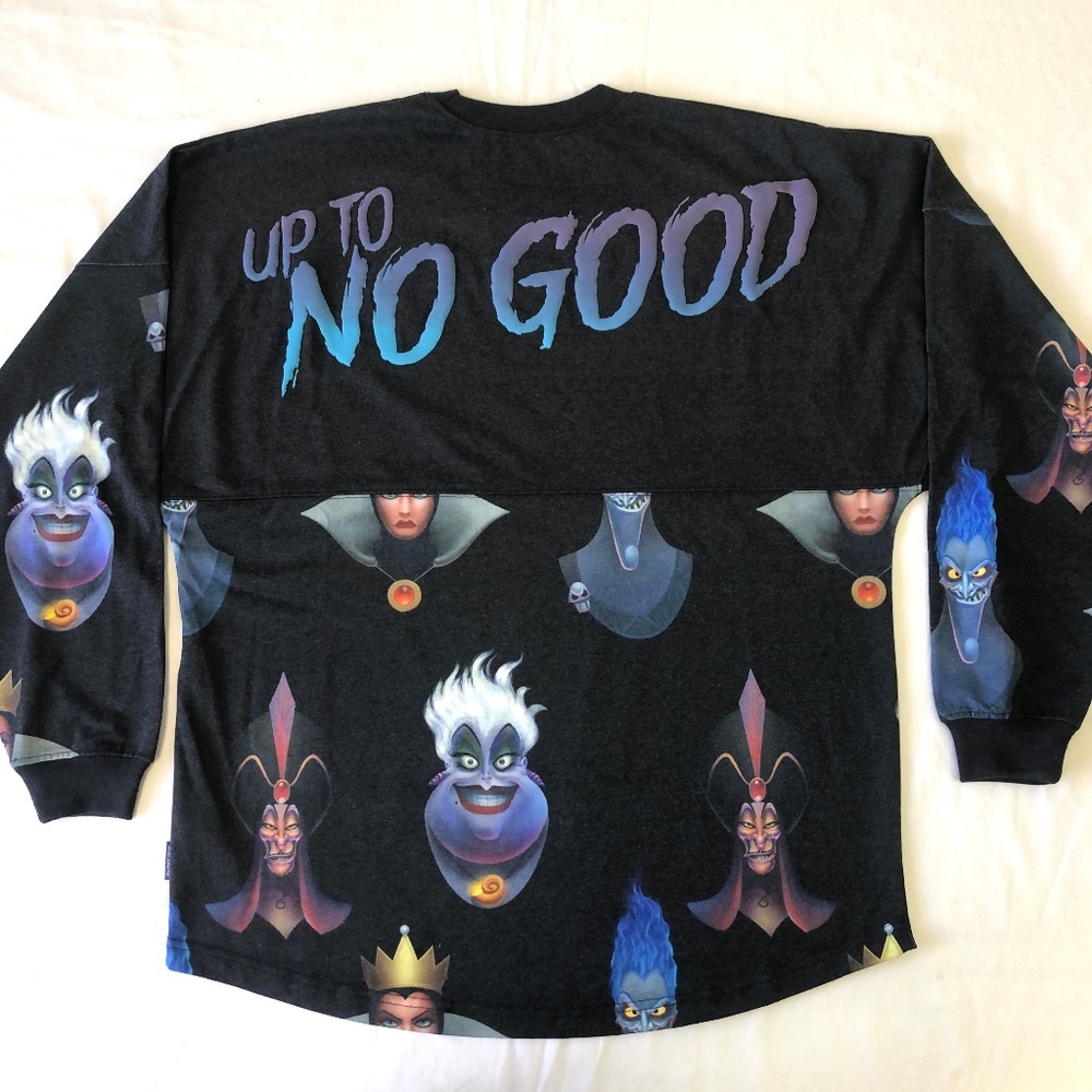 2022 Disney Parks Villains Up To No Good Spirit Jersey MEDIUM - NEW - Picture 2 of 2